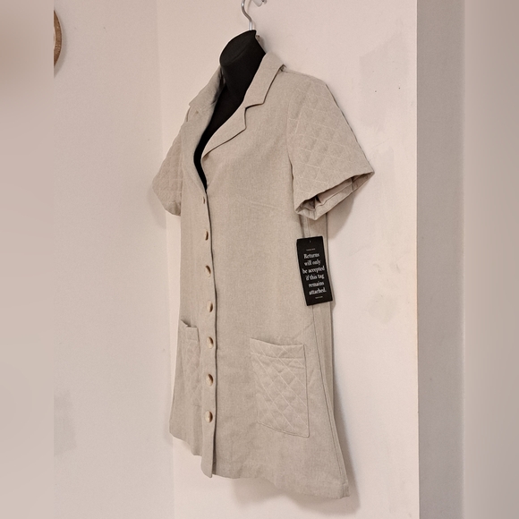 Tuckernuck Summer Sands Townes Shirt Dress Button Down NWT Misses Small - Picture 7 of 16